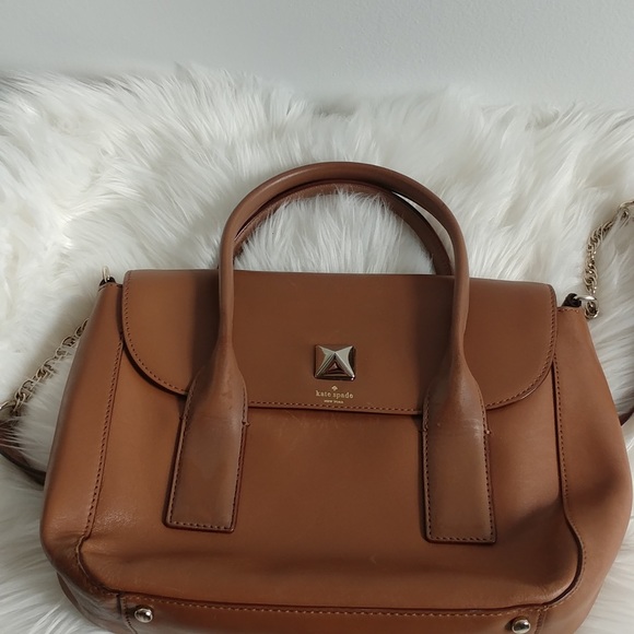 kate spade Bags Camel Colored Kate Spade Leather Handbag Poshmark